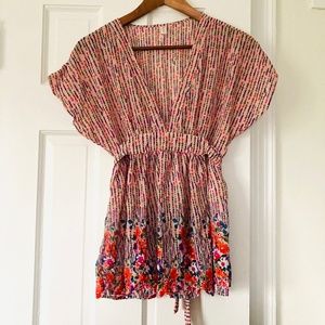 Xhilaration Empire Waist Multicolored Top